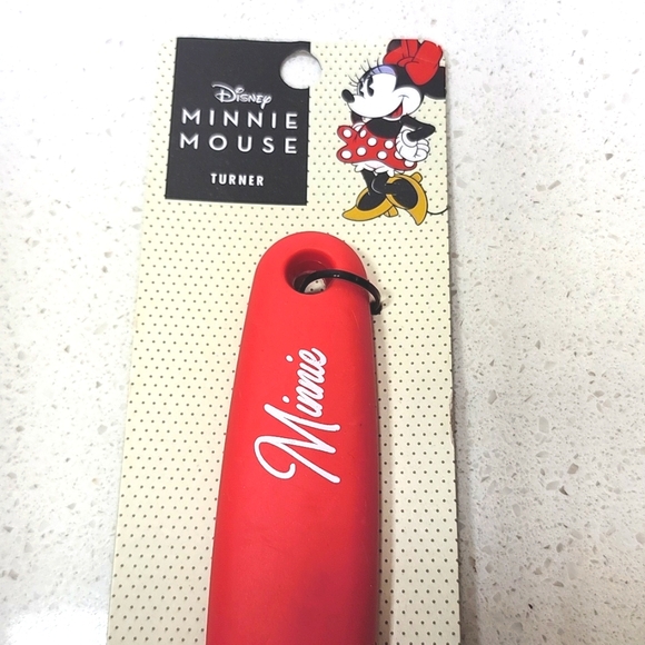 Disney Red Minnie Mouse Silicone  Spatula New - Picture 3 of 5
